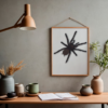 Poster - Spin - Printable. Stoere jungle kamer. Spinnen poster. Safari kamer. Jungle slaapkamer kind. Jungle kamer decoratie. Unieke jungle decoratie.