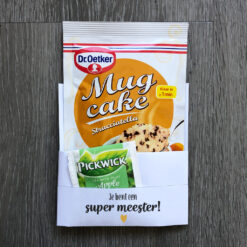 Mug cake en theezakjes houder - Je bent een super meester! - Gouden hartje - Printable