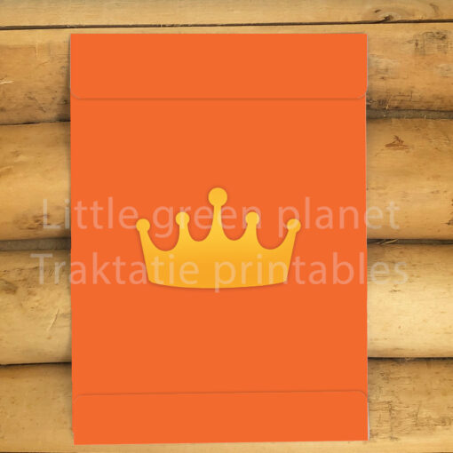 Cadeauzakjes Koningsdag - Rood, wit, blauw, oranje - Kroon - Printable. Cadeauzakjes Koningsdag. Cadeauzakjes maken. Cadeauzakjes vouwen. Cadeauzakjes printen.