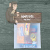Label - Apetrots op jou! - Printable. Avondvierdaagse cadeautje. Avondvierdaagse traktatie.