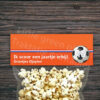 Voetbal traktatie labels – Oranje – Printable. Voetbal traktatie maken. Vouwlabels. Traktatie printable. WK traktatie. EK traktatie. Stoere traktatie.
