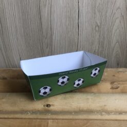 Traktatie bakje - Voetbal - Printable. Voetbal traktatie bakje. Traktatie printable. Traktatie DIY.