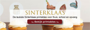 Sinterklaas printables voor thuis, school, kdv en bso.