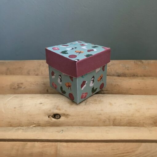 Cadeaudoosjes Kerst – Mini – Printable. Klein cadeautje. Traktatie doosje. Decoratie cadeautje. Kerst decoratie thuis, school, opvang. Sensorisch. Werp spel